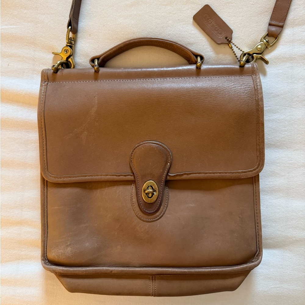 Vintage Coach leather bag